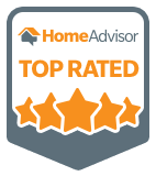 HomeAdvisor Top Rated Professional Badge