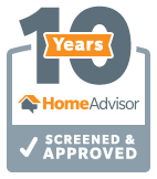 Ten Years with HomeAdvisor Badge